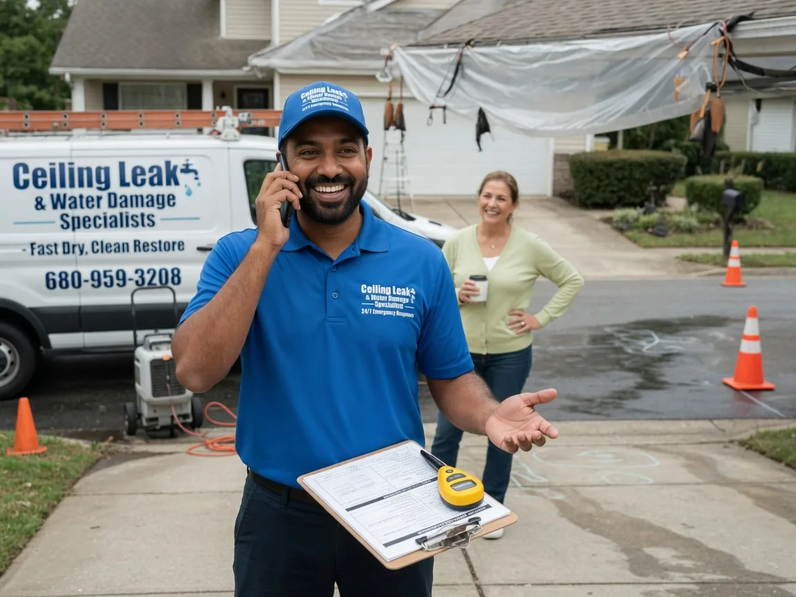 Ceiling Leak Cleanup Lenox, TN FAQs